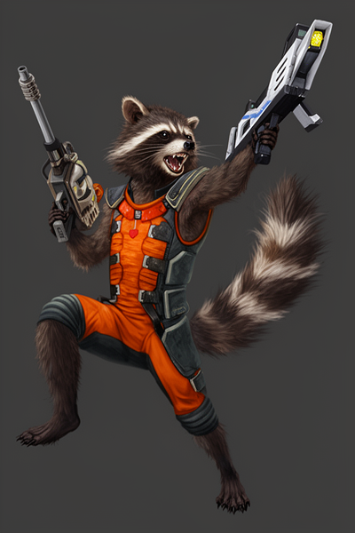 Rocket Raccoon character thumbnail
