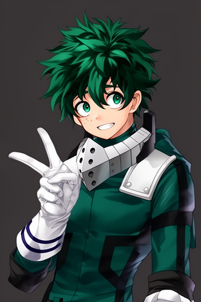 Izuku Midoriya character thumbnail