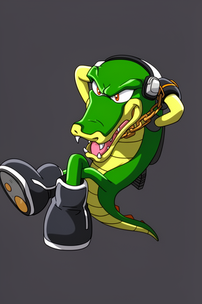 Vector The Crocodile character thumbnail