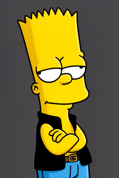 Bart Simpson character thumbnail