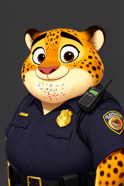 Officer Clawhauser character thumbnail