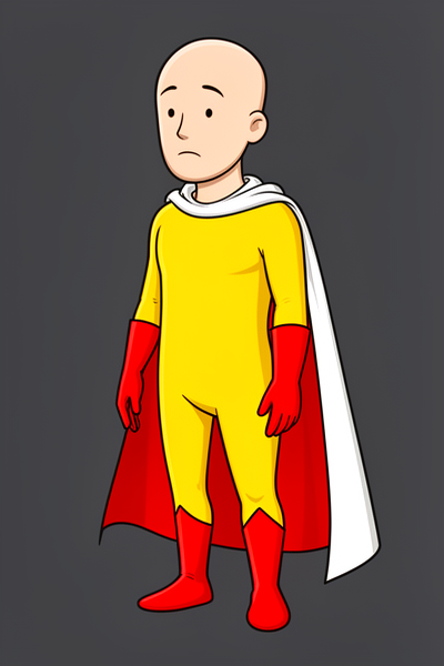 Saitama character thumbnail