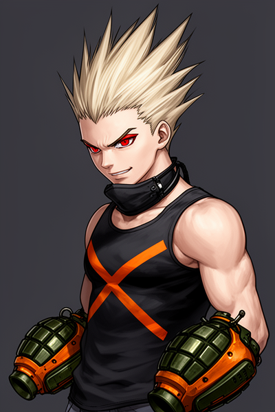 Katsuki Bakugo character thumbnail