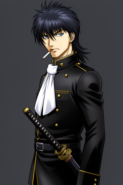 Hijikata Toushirou character thumbnail