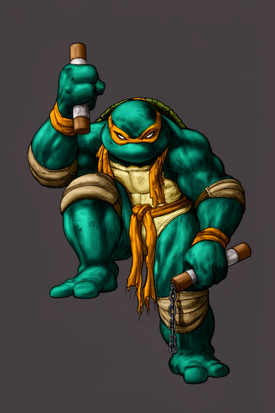 Michelangelo character thumbnail