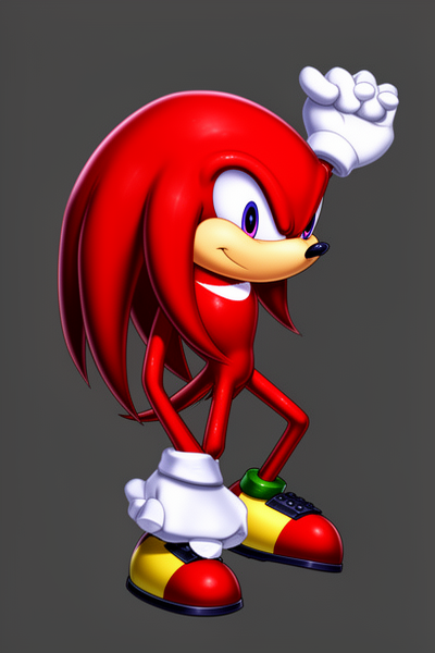 Knuckles The Echidna character thumbnail