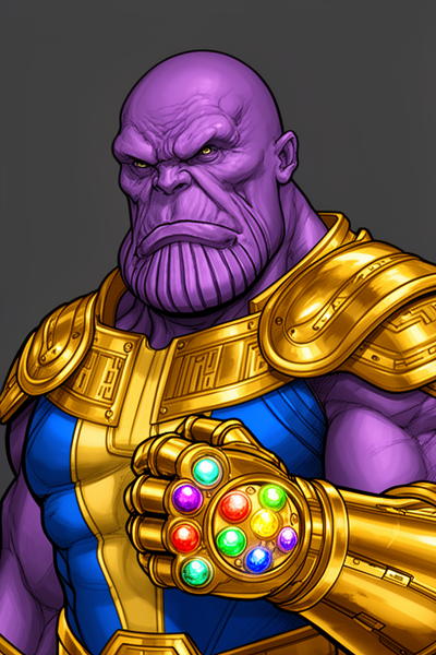 Thanos character thumbnail