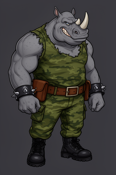 Rocksteady character thumbnail