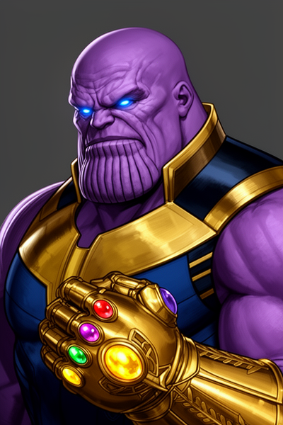 Thanos character thumbnail