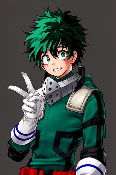 Izuku Midoriya character thumbnail