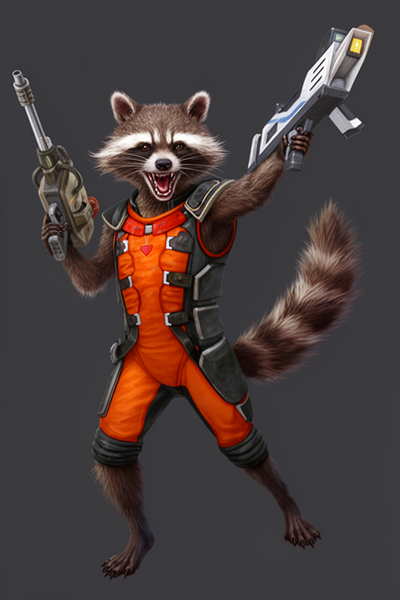 Rocket Raccoon character thumbnail