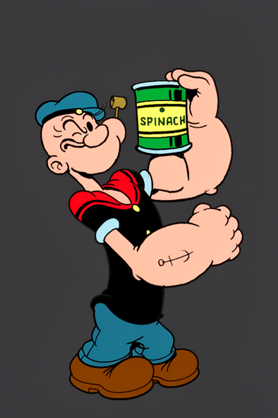Popeye character thumbnail
