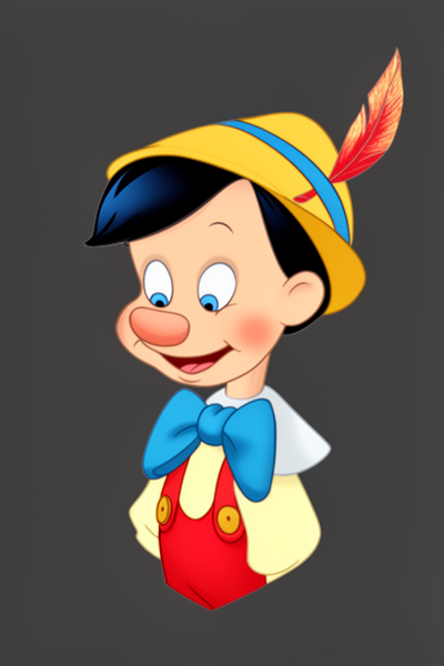 Pinocchio character thumbnail