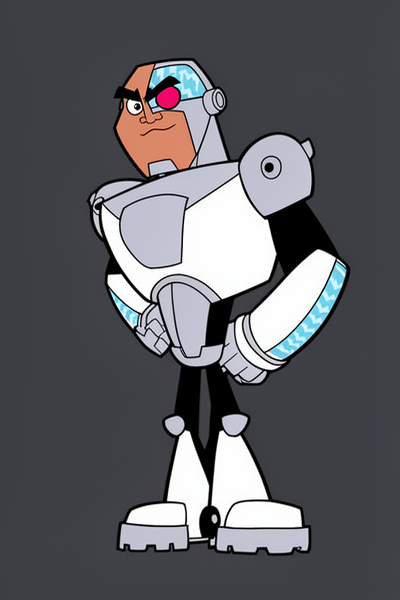 Cyborg character thumbnail
