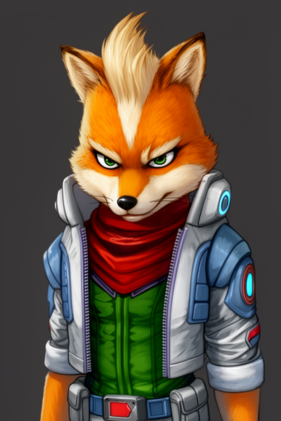 Fox Mccloud character thumbnail
