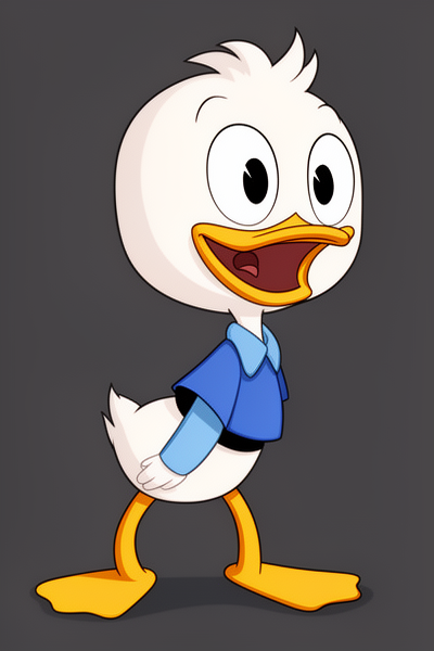 Dewey Duck character thumbnail