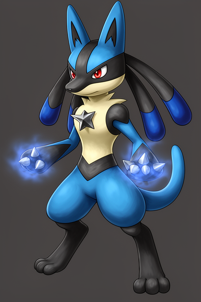 Lucario character thumbnail