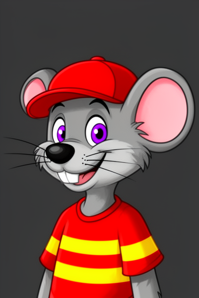 Chuck E Cheese character thumbnail