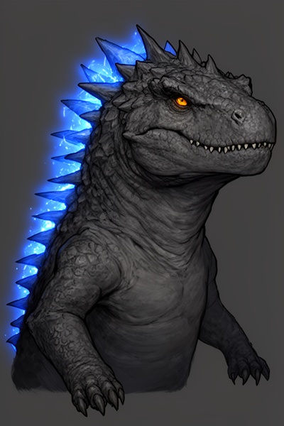 Godzilla character thumbnail