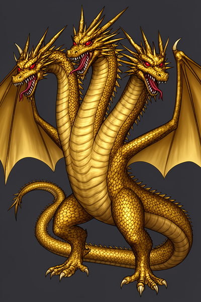 King Ghidorah character thumbnail